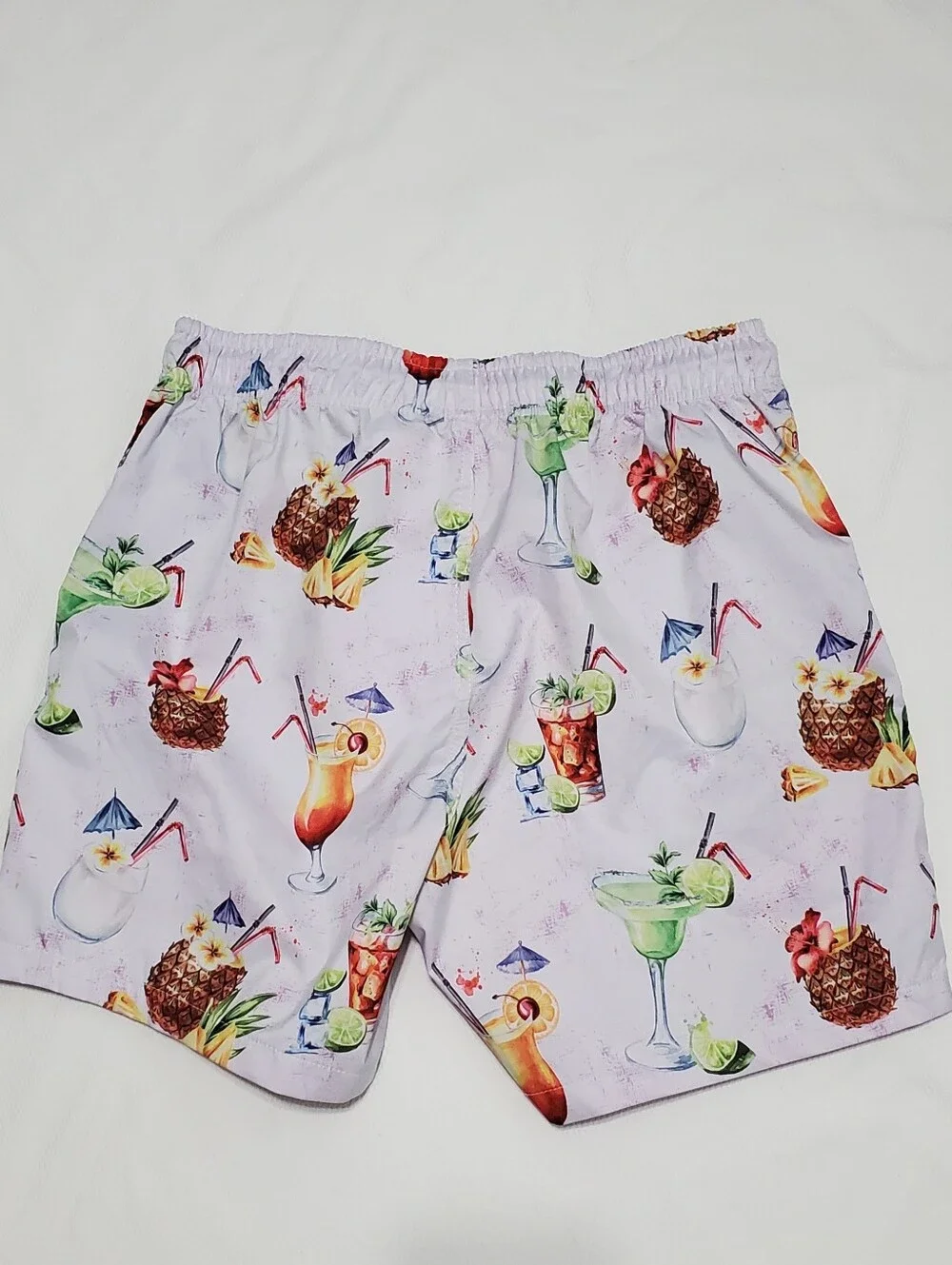 Psycho Tuna Pina Colada Board Shorts Swim Trunks Men Large